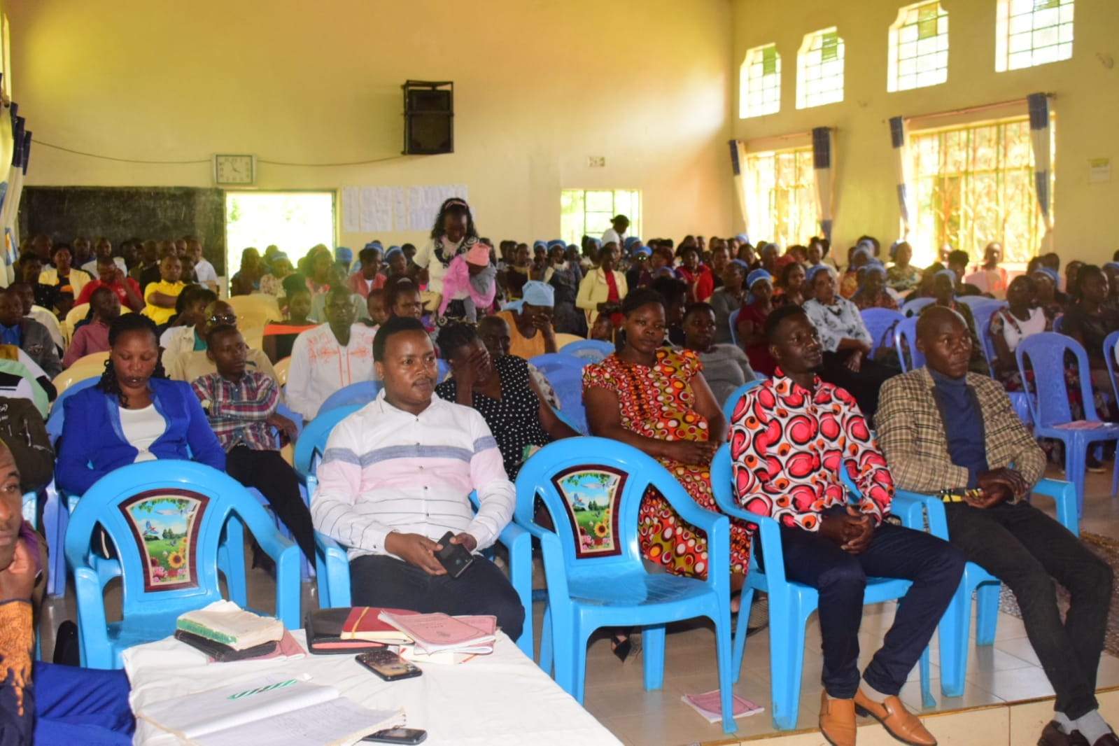 Standing with the church at fundraising events